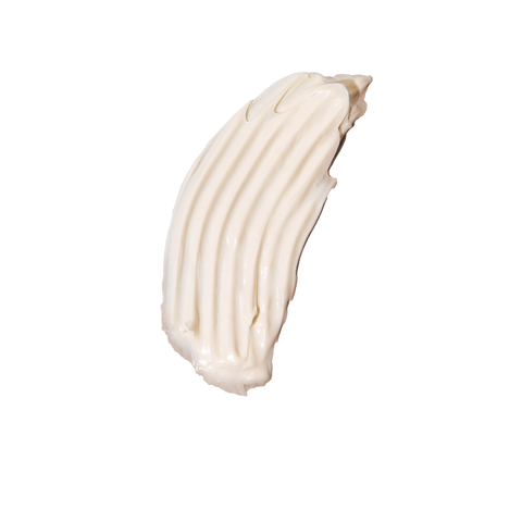 Creamy beige swatch of Bamboo Enzyme Peel showing smooth exfoliating texture