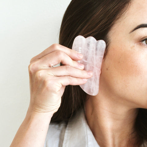 Rose Quartz Gua Sha Tool