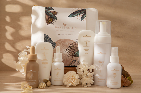 The Bare Roots routine for sensitive skin: Less really is more
