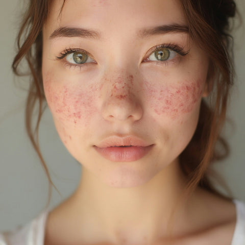 rosacea sensitive skin bare roots