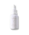 White bottle with a dropper labeled 'Bare Roots' on a white background